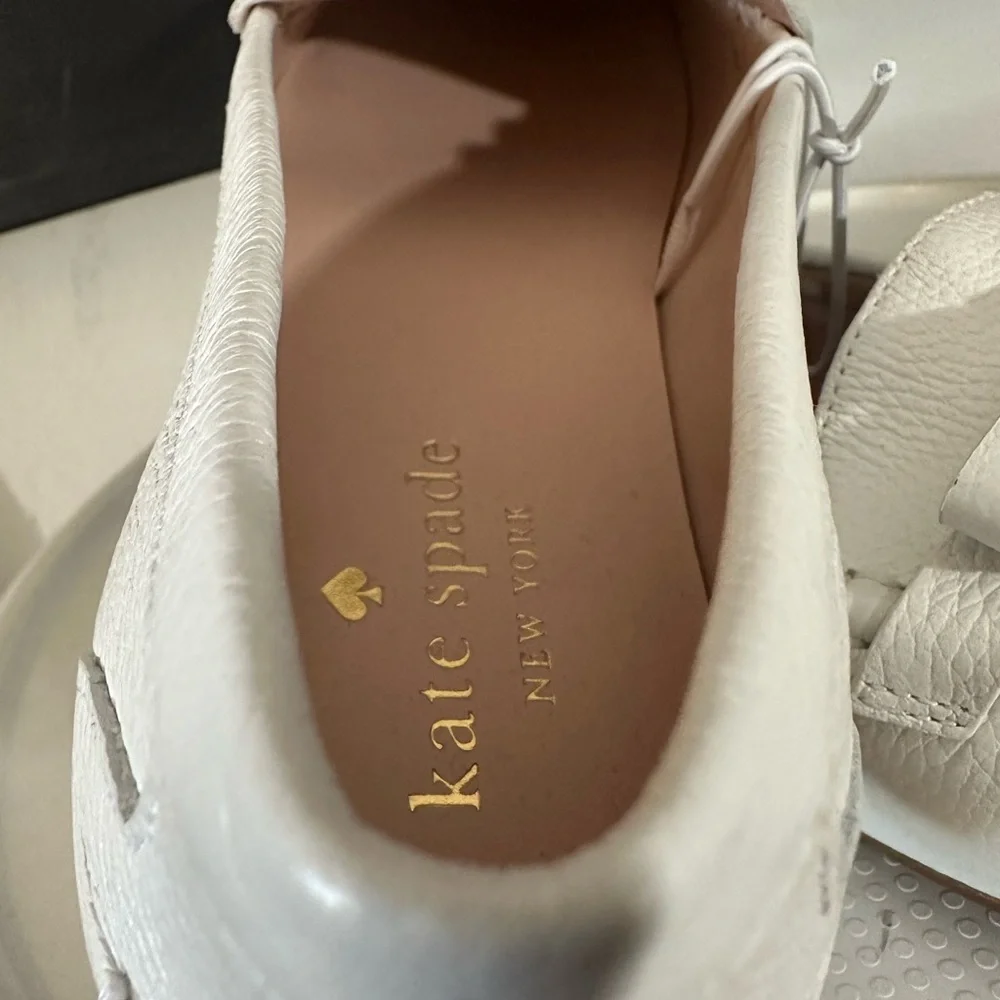 🆕Kate Spade DESI Bow Leather Loafers